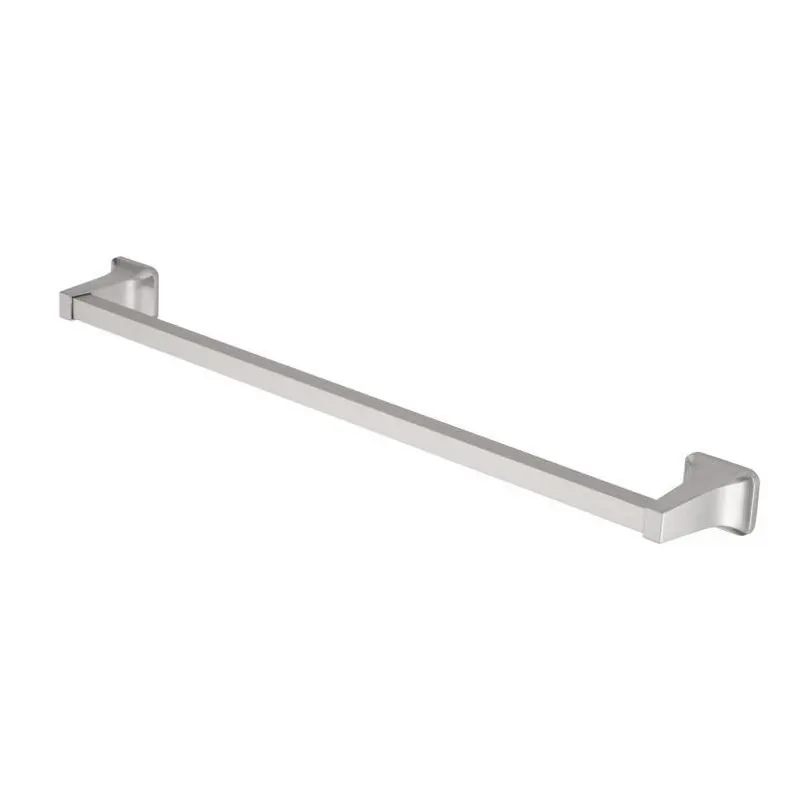 OakBrook Collection Brushed Nickel 25‑Inch Die‑Cast Zinc Towel Bar – Heavy‑Duty Bathroom Accessory