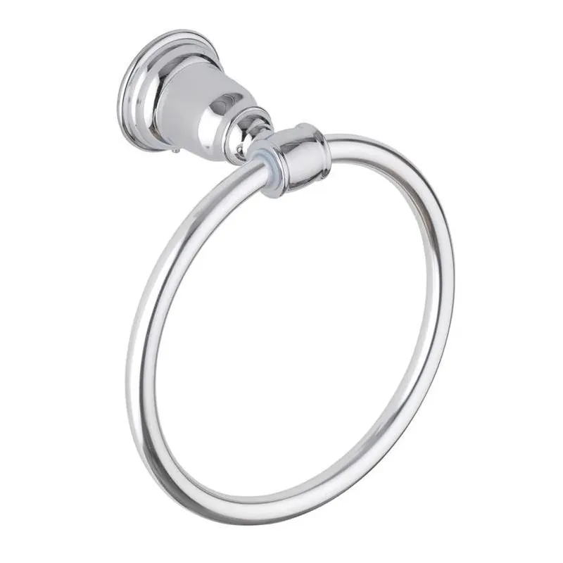 OakBrook Chrome Towel Ring – Durable Die‑Cast Zinc Bathroom Accessory
