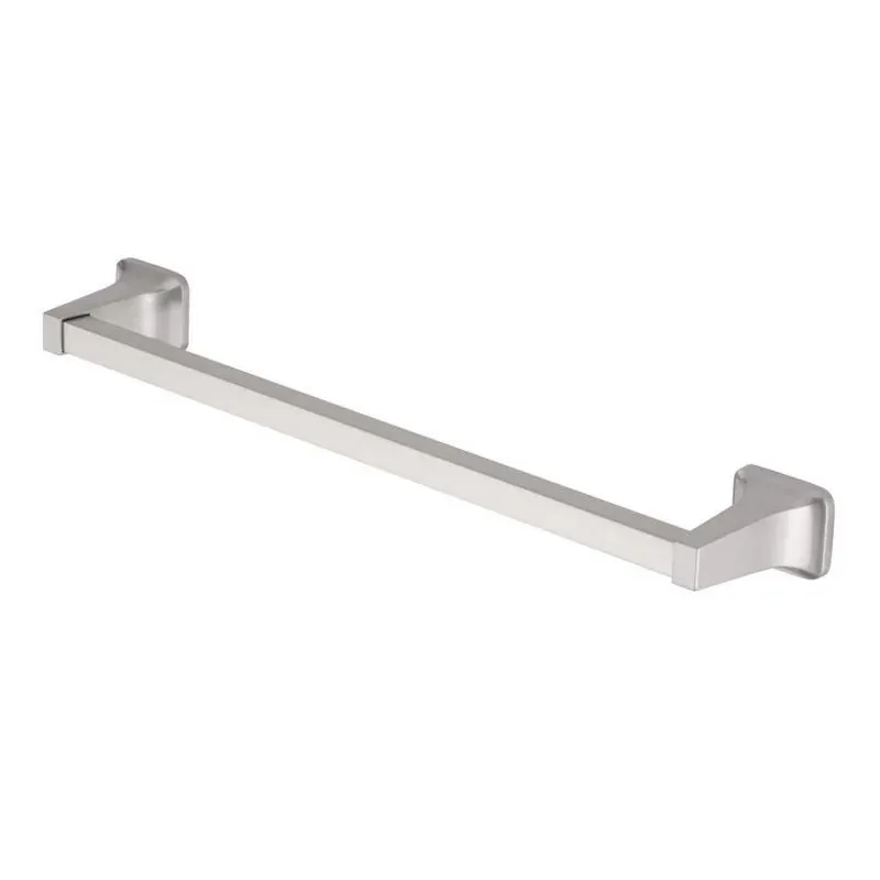 OakBrook Brushed Nickel 18‑Inch Die‑Cast Zinc Towel Bar – Durable Bathroom Hardware