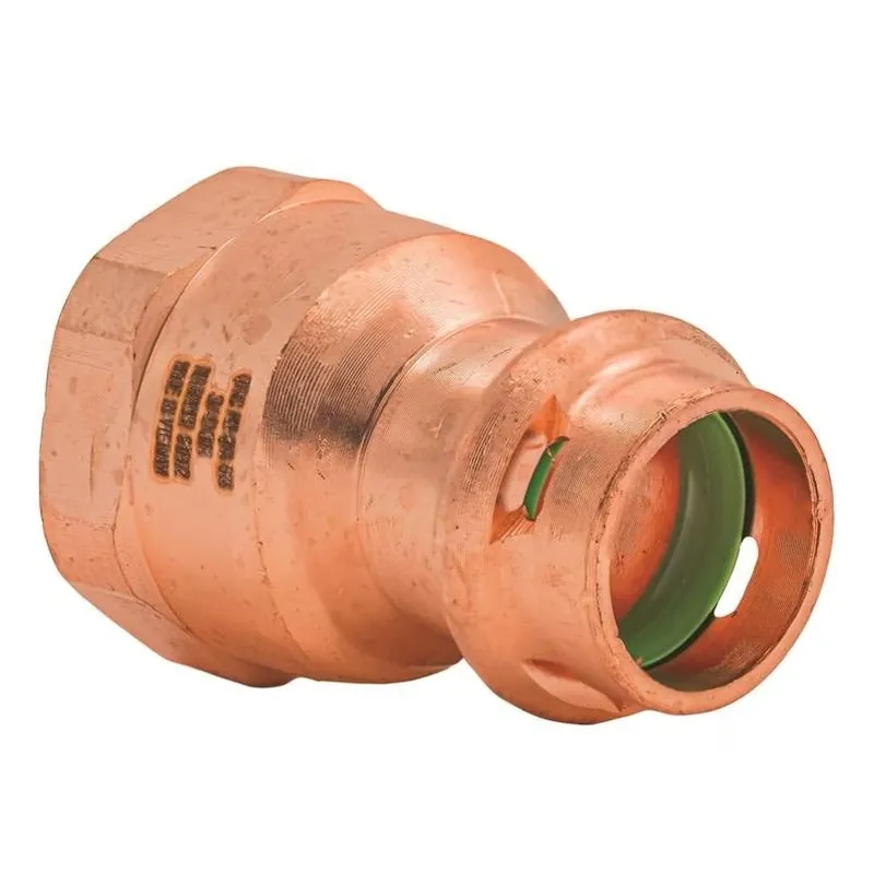 QuickFitting 1/2" Copper Press‑to‑FNPT Underground Adapter – NSF Certified