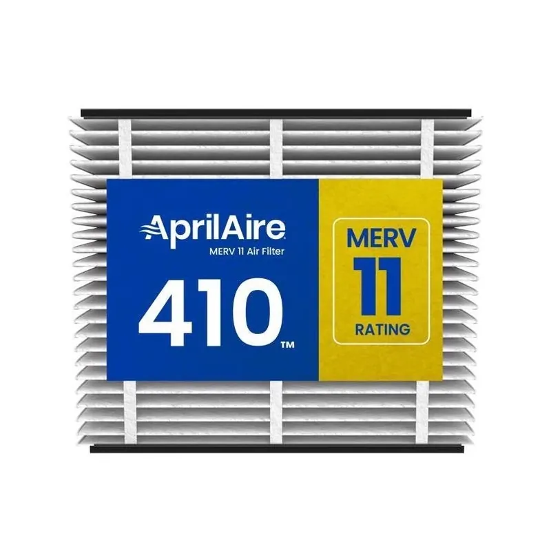AprilAire 16 In. W X 25 In. H X 4 In. Synthetic Fiber 11 MERV Pleated Air Cleaner Cabinet Air Filter