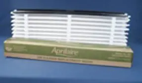 AprilAire 16 In. W X 25 In. H X 4 In. Synthetic Fiber 13 MERV Pleated Air Cleaner Cabinet Air Filter