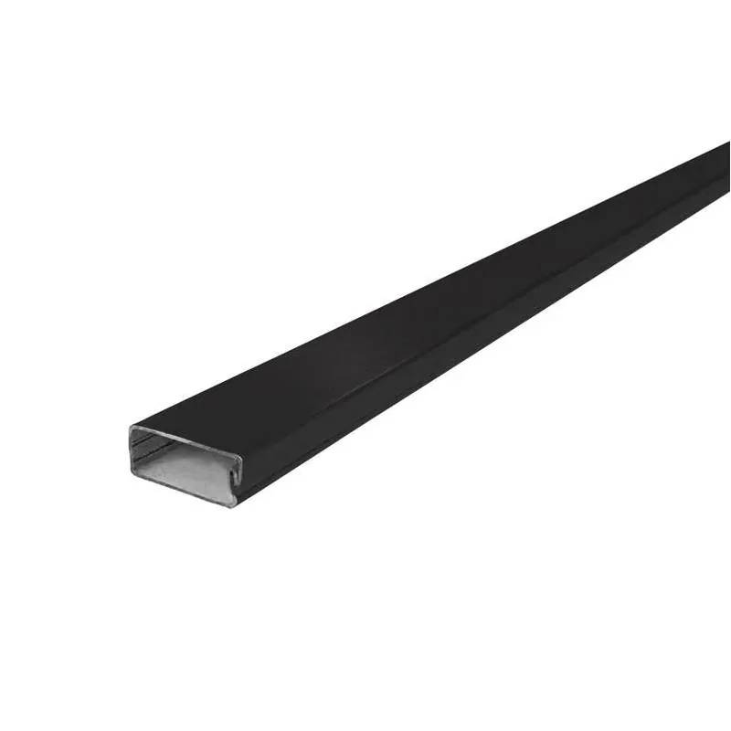 Matte Black 5/8" × 72" Aluminum Screen Frame – M‑D Building Products