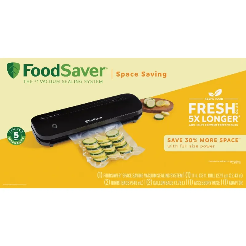 Compact Vacuum Food Sealing System, VS1210