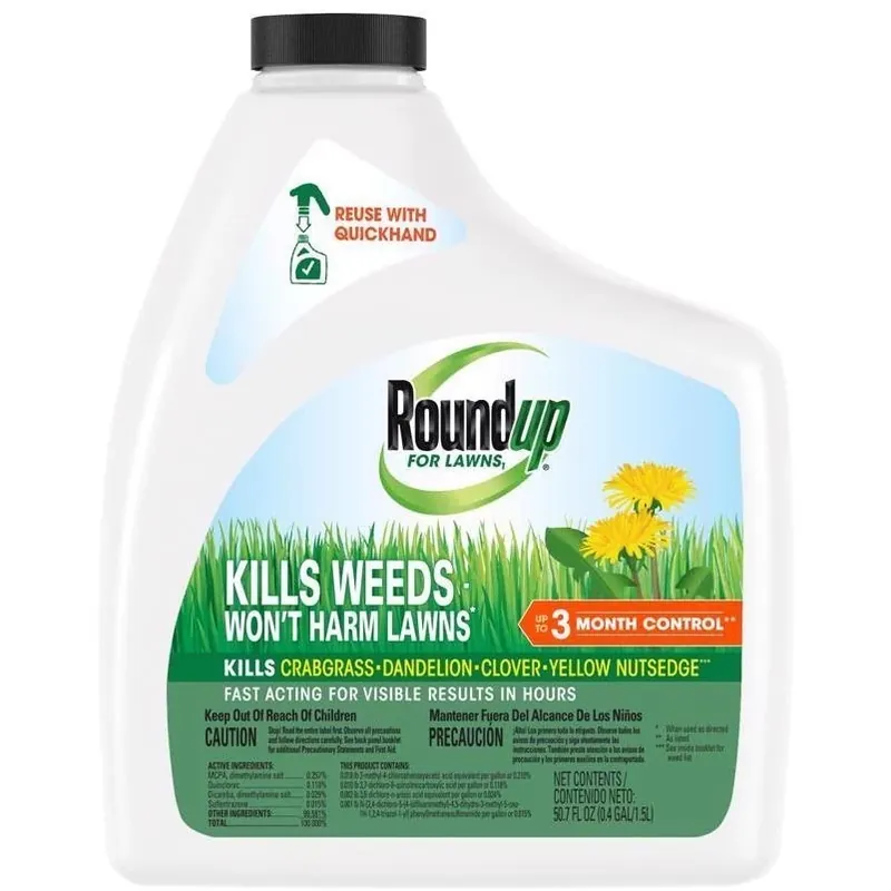 Roundup 1.5 L Weed Killer Refill – Spray‑Ready Broadleaf & Grass Formula