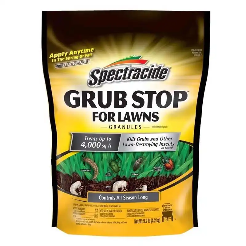 Spectracide Ready‑to‑Use Grub & Insect Control Granules – 9.2 lb (covers 4,000 sq ft)