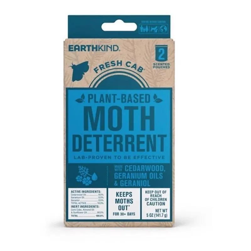 EarthKind Fresh Cab Organic Moth Repellent – 5 oz Natural Essential Oil Spray