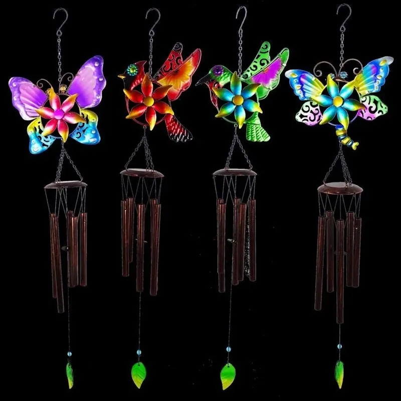 Alpine 38‑Inch Metal & Plastic Wind Chime