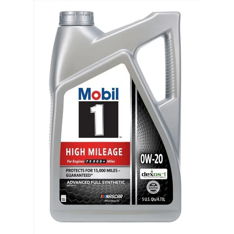 Mobil 1 Synthetic Engine Oil – 5 Quart Bottle