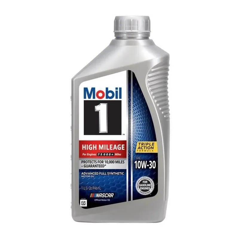 1 High Mileage Full Synthetic Motor Oil 10w-30 - 1 Quart