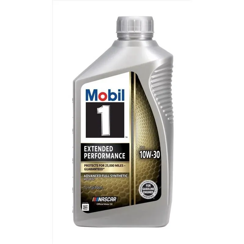 Mobil 1 10W-30 Synthetic Motor Oil – 1 qt Extended Performance