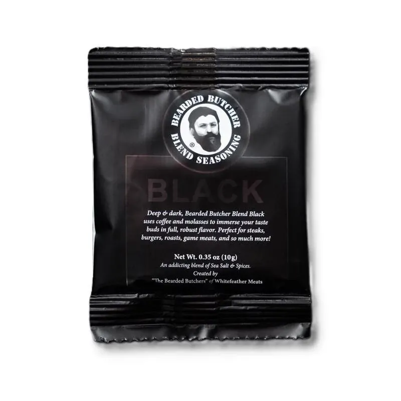 Bearded Butchers Black Seasoning – Bold Flavor Boost 0.35 oz