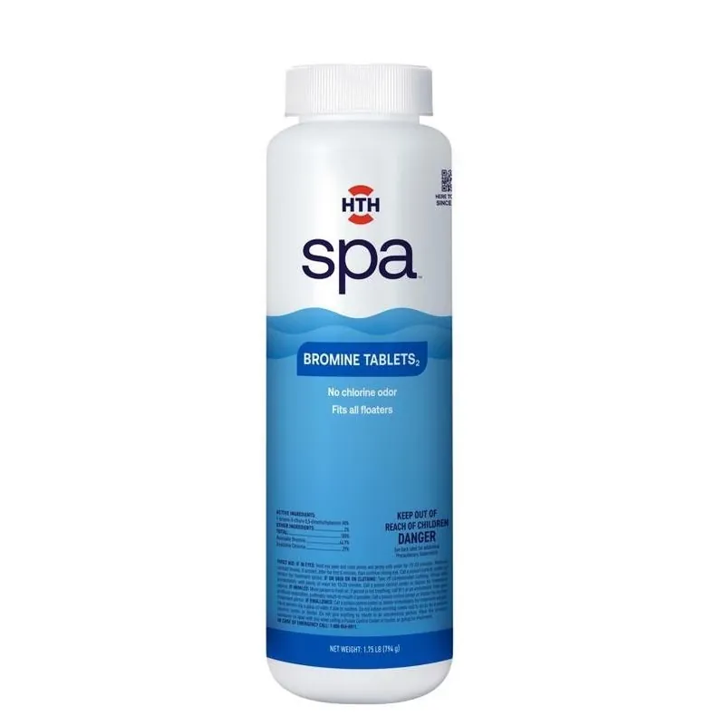 HTH Spa Bromine Maintenance Tablet – 1.75 lb Fast‑Dissolving Sanitizer
