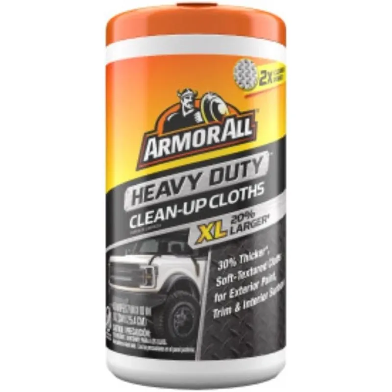 Armor All Heavy‑Duty XL Clean‑Up Cloth – 40 Large Wipes