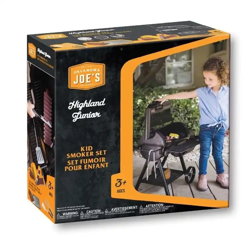 Oklahoma Joe’s Black Heavy‑Duty Smoker Set – Premium Outdoor BBQ Kit