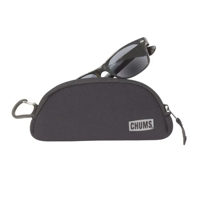Chums Soft Padded Zipper Eyeglass Case – Lightweight Protective Travel Pouch