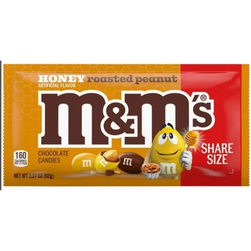 M&M‘s Honey‑Roasted Peanut Chocolate Treats – 3.27 oz Pack