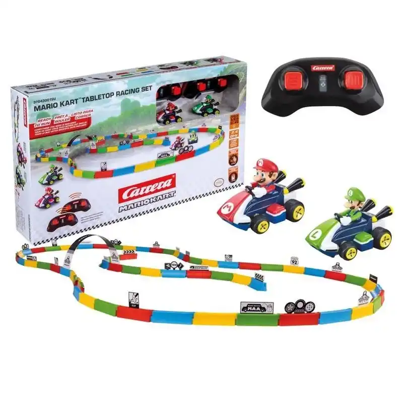Carrera Revell Mario & Luigi Tabletop Racing Set – Ultimate Mario Kart Play