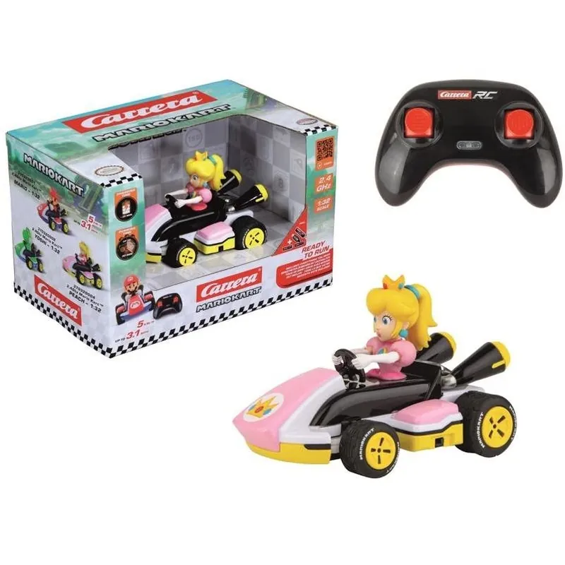 Carrera Revell Peach Mario Kart RC Car – Remote Control Toy For Kids 6+