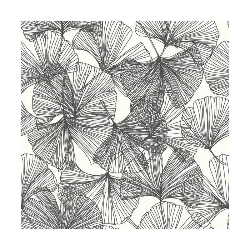 RoomMates 20.5" X 198" Peel‑and‑Stick Black Wallpaper – Easy Removable Décor