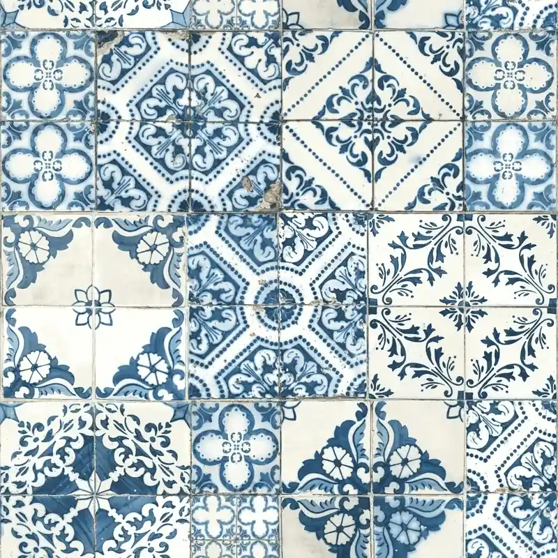 28.18 Sq. Ft. Mediterranean Tile Peel And Stick Wallpaper By Roommates