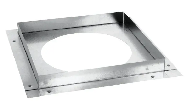 DuraVent DirectVent 6‑9/16" X 11" Galvanized Steel Exhaust Vent Pipe – Outdoor Chimney Solution