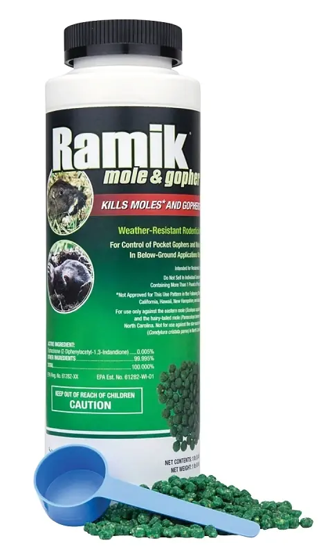 Ramik Toxic Fish-Flavored Rodenticide Bait Nuggets For Gophers And Moles 1 Lb 1 Pk