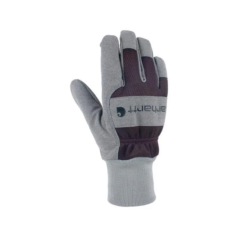 Carhartt Women‘s Dual‑Use Heat‑Resistant Work Gloves – Green/Yellow, Medium