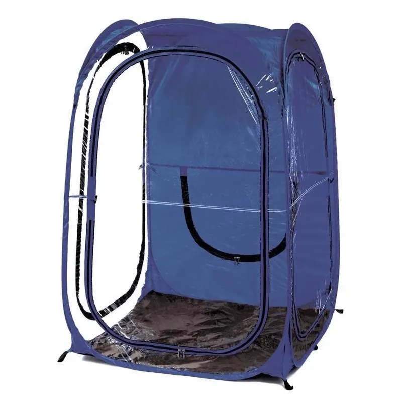 Navy Blue 5‑ft Pop‑Up Chair Tent – Weather‑Pod Portable Canopy
