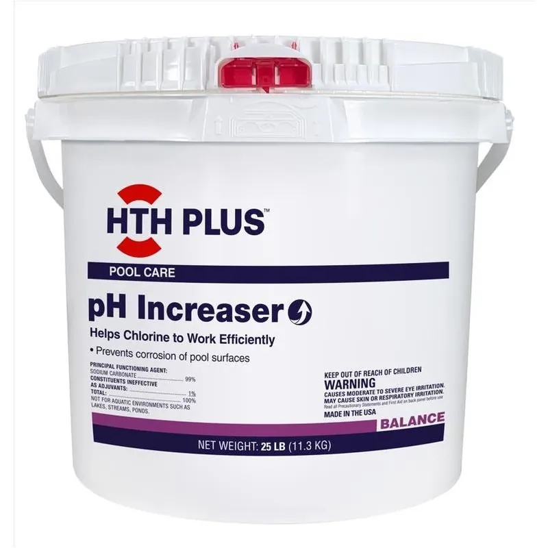 HTH PLUS 25‑lb Pool PH Increaser – Fast‑Acting PH Plus