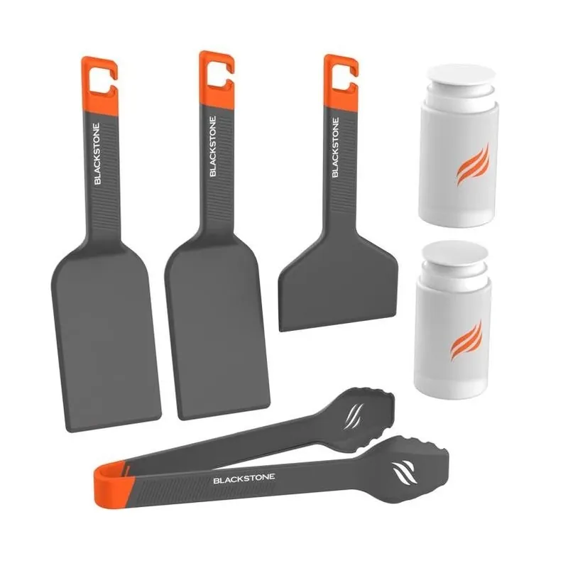 Blackstone 6‑Piece Multi‑Tool Cooking Utensil Set – Heat‑Resistant, Weather‑Proof Outdoor Kitchen Tools