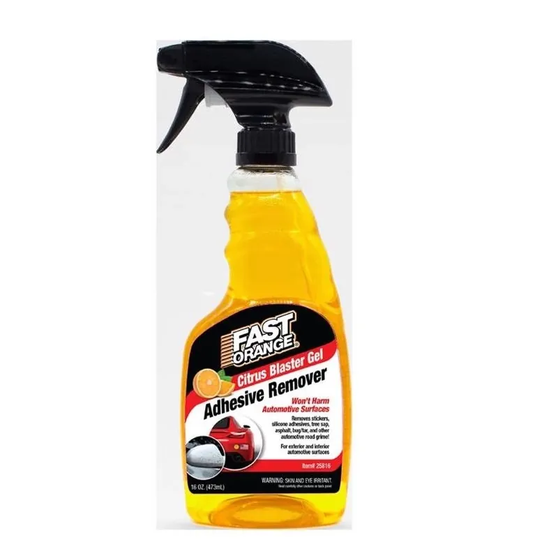 Fast Orange 16 oz Gel Adhesive Remover – Spray Bottle For Indoor & Outdoor Use