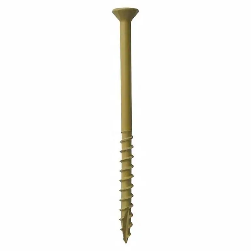 Grip‑Rite PrimeGuard Plus 3‑in Tan Star‑Drive Flat‑Head Deck Screws – 25 lb