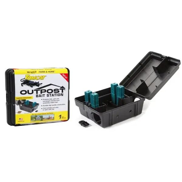 Tomcat Outpost Rodent Bait Station, Lockable