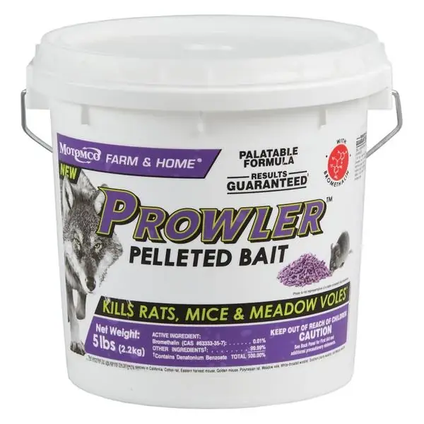 5 Lb Prowler Pelleted Bait For Rodent Control