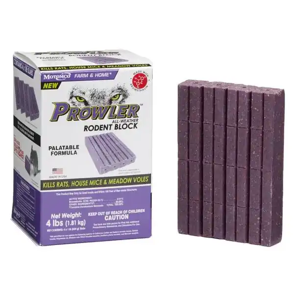 Prowler Mice & Rat Killer Blocks, 4 Lb.