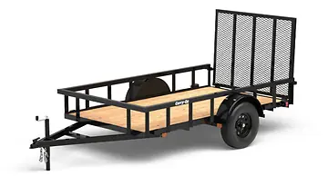 5.5X10 TRAILER WOOD W/GATE TUBE