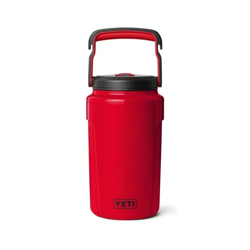 YETI Silo 0.5‑Liter Insulated Jug – Rescue Red Straw‑Lid, BPA‑Free