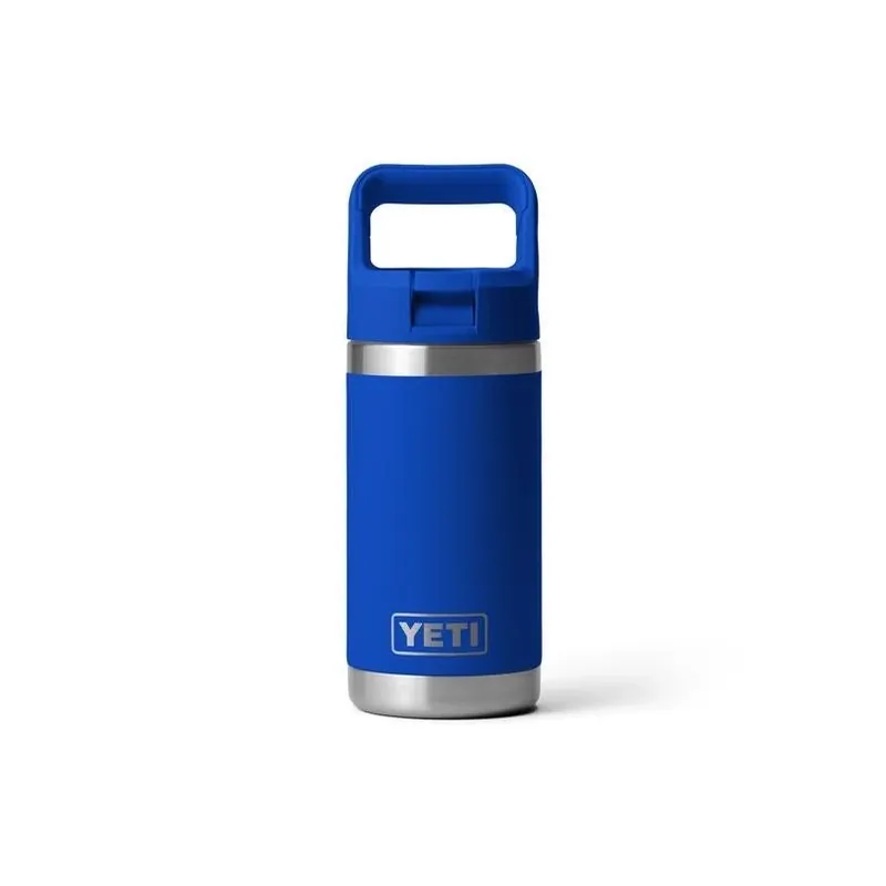 YETI Rambler Jr. 12 oz Royal Blue Insulated Kids Water Bottle With Straw – BPA‑Free Stainless Steel