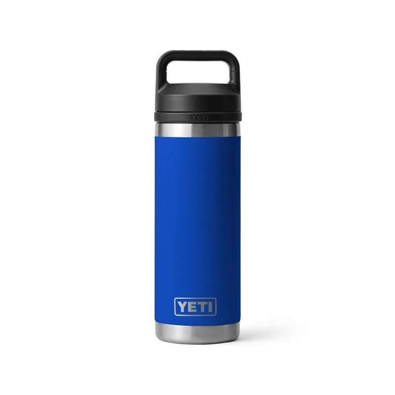 YETI Rambler 18‑oz Royal Blue Stainless Steel Insulated Bottle With Chug Cap – BPA‑Free
