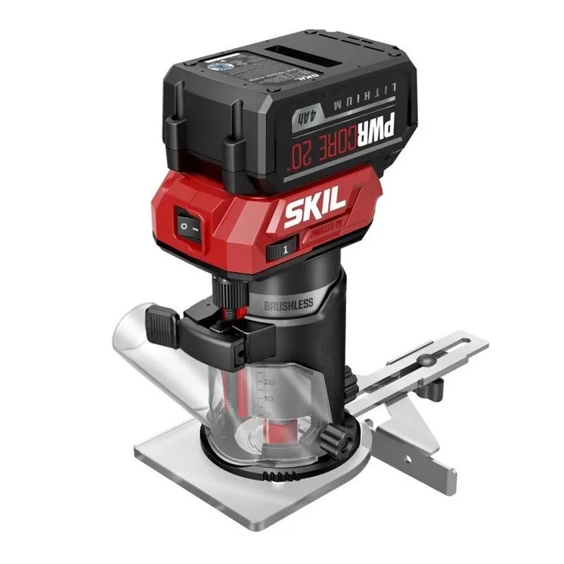 SKIL Cordless Compact Router – Portable Variable-Speed Tool