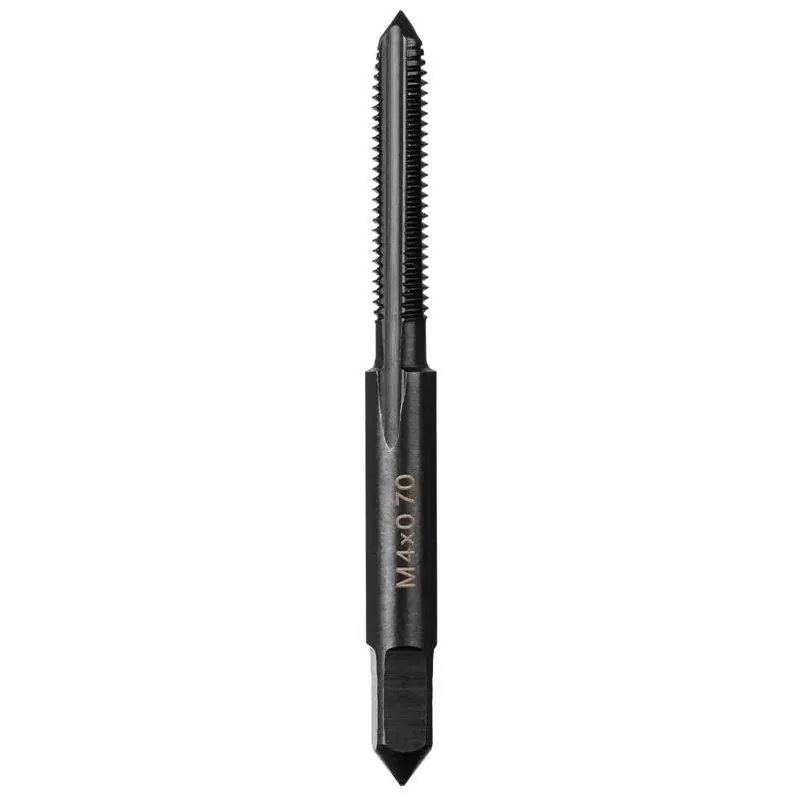 Milwaukee M4x0.7 Straight Flute Plug Tap – High Carbon Steel Precision Threading Tool