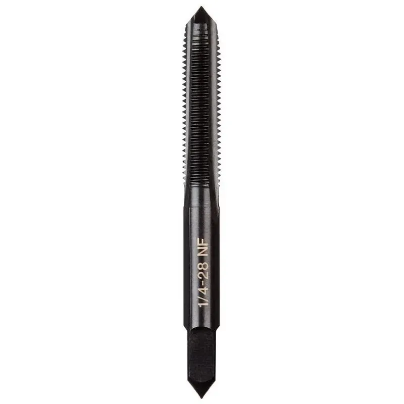Milwaukee 1/4‑28 Straight Flute Plug Tap – Fine Thread HCS