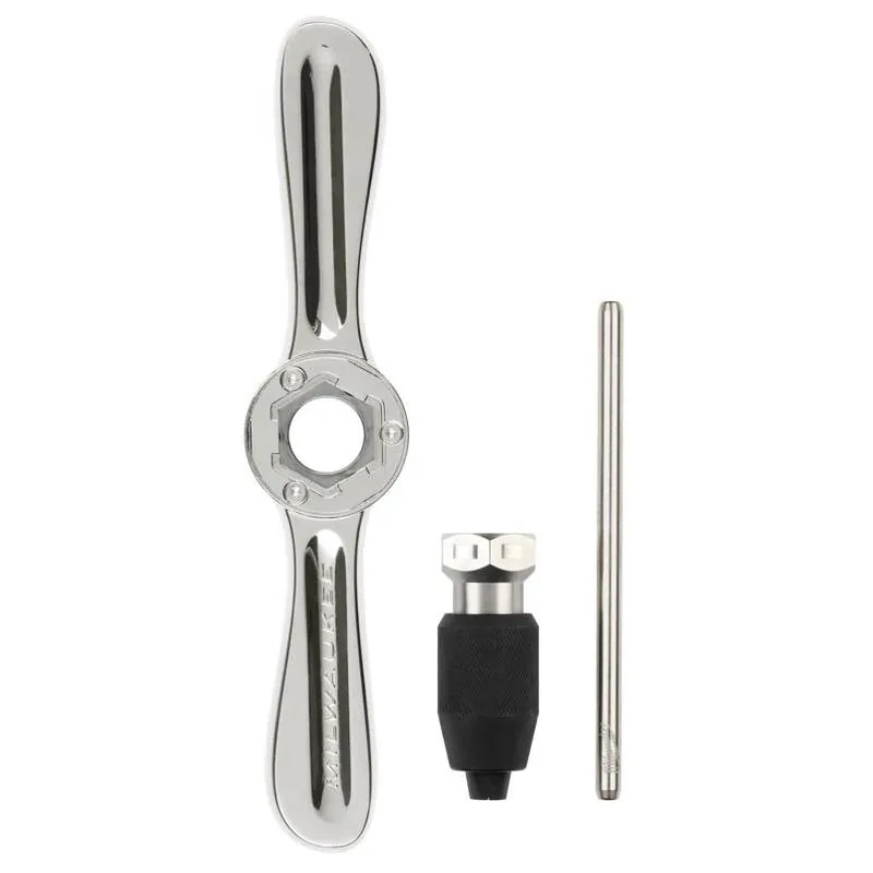 Milwaukee 1/4‑1/2 In. Tap & Die Handle With Collet – Single Piece