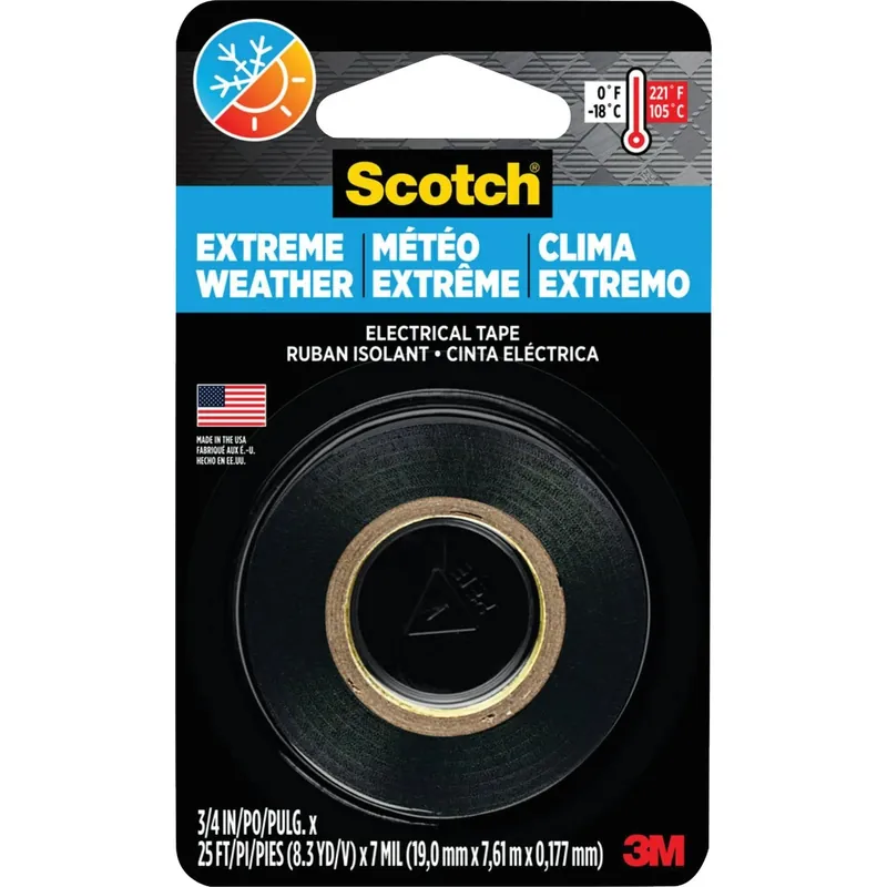 Extreme Weather 3/4 In. X 25 Ft. Vinyl Electrical Tape - Model 16736na