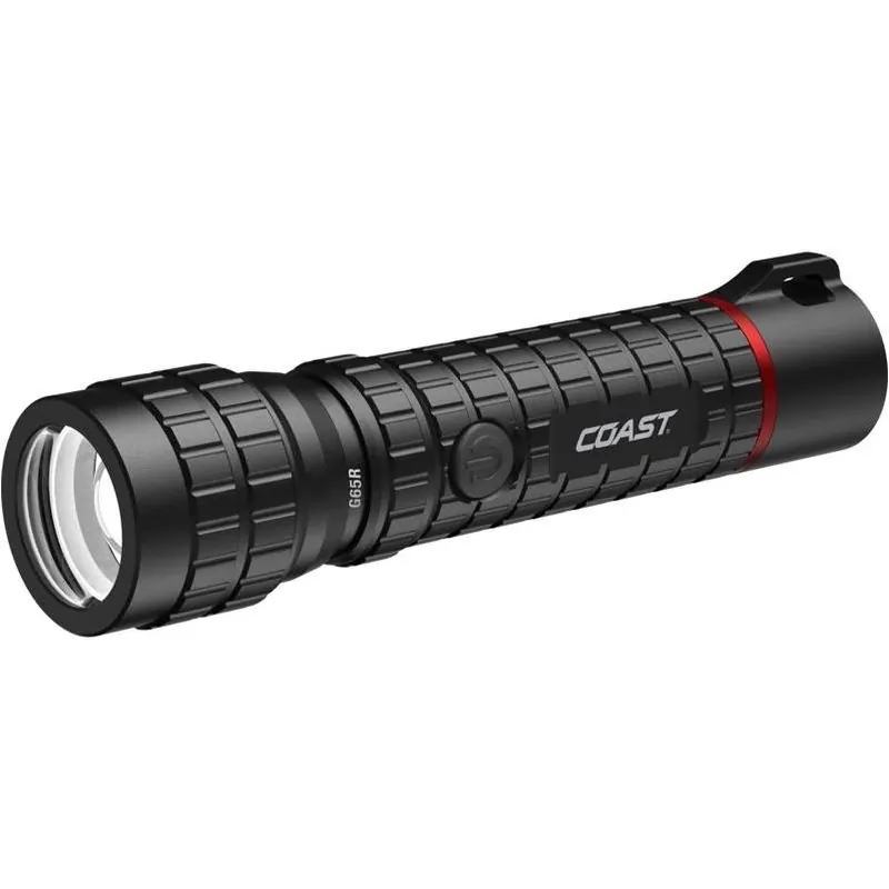 Coast 1500‑Lumen Waterproof Rechargeable LED Flashlight – 22‑Hour Runtime