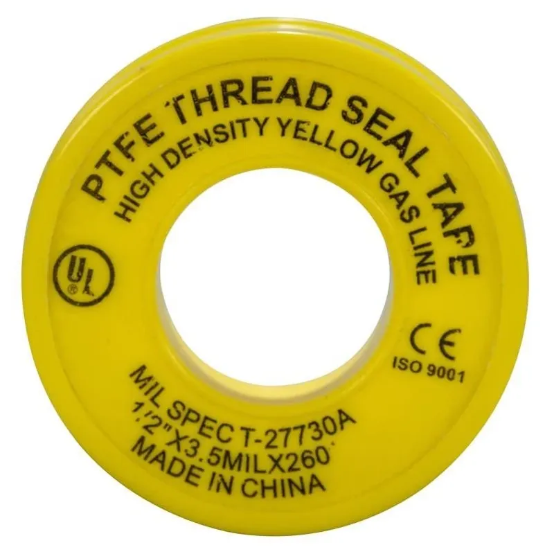 Weld-On Yellow 1/2 In. W X 260 In. L Thread Seal Tape