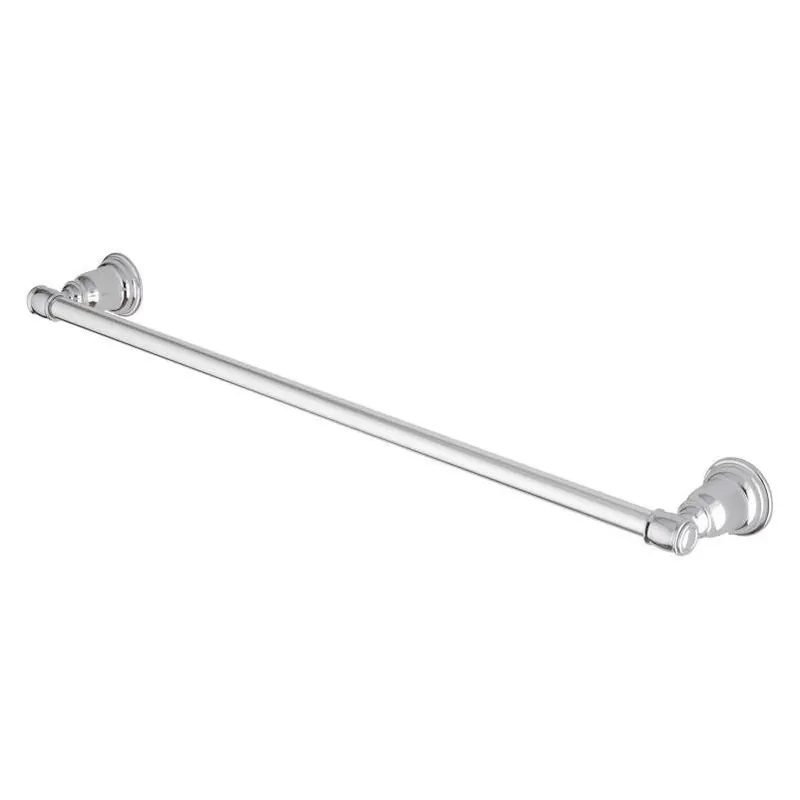 OakBrook 24‑Inch Chrome Twin Towel Bar – Die‑Cast Zinc