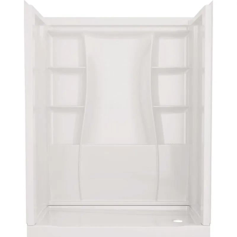 Classic 500 Shower Wall Set, Gloss White, 60 X 32 In.
