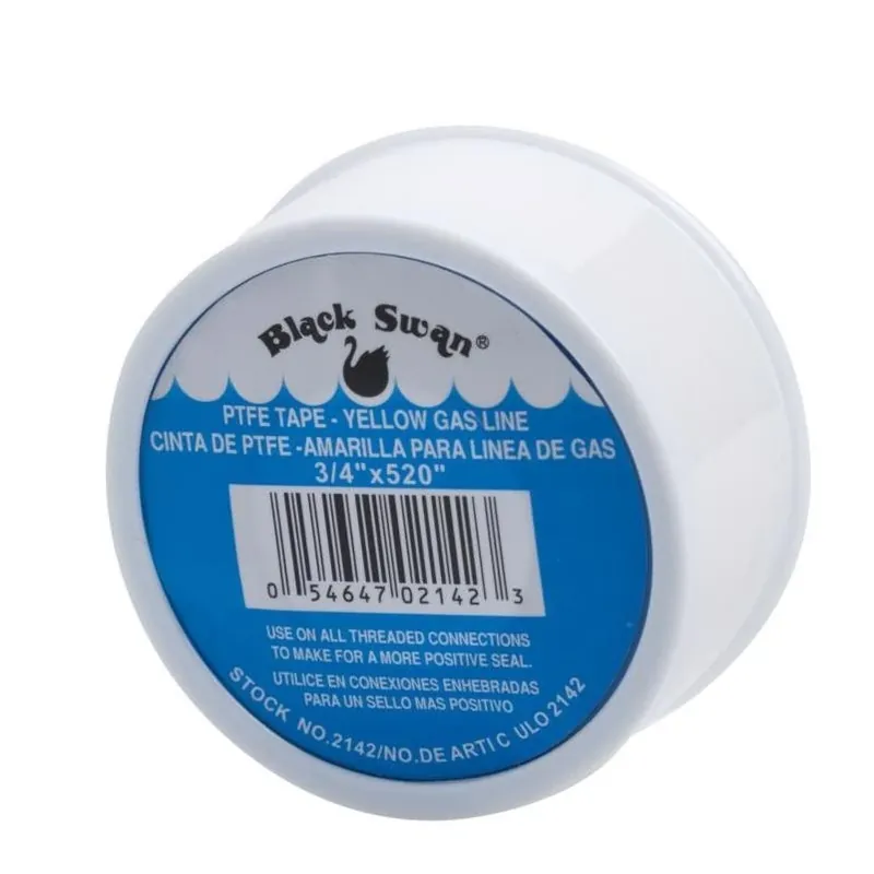 Black Swan White PTFE Tape – 0.75 In X 520 In Sealant
